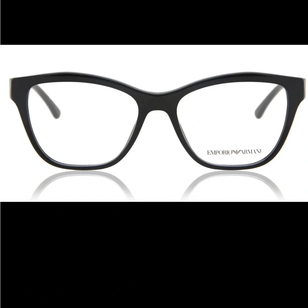 NWT Emporio Armani Elegant Black Glasses EA 3193 5875 52 16 140